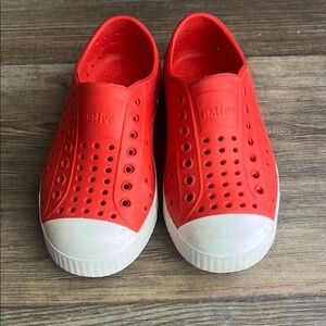 Native Red Slip-On Shoes